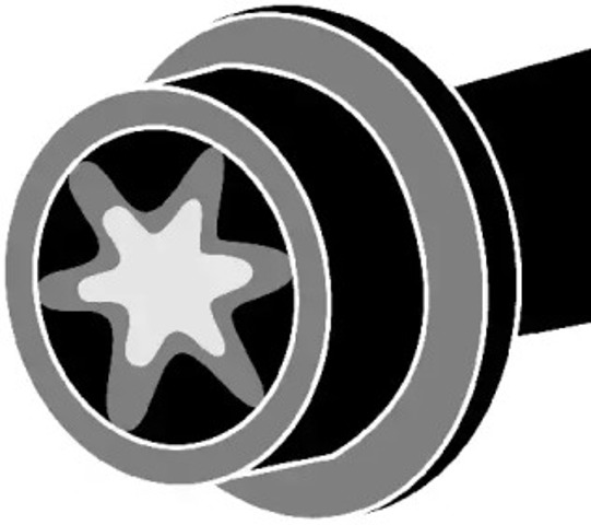 Śruba głowicy cylindrów Opel Calibra 85