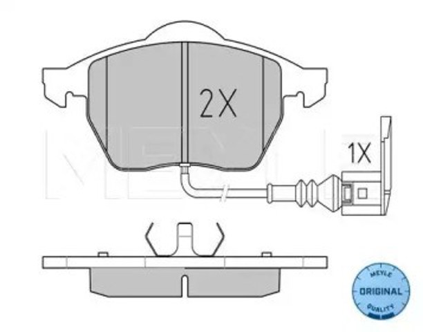 Klocki hamulcowe Audi TT