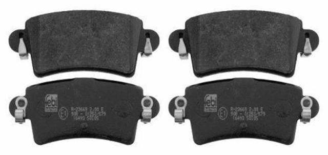 Okładziny (klocki) do hamulców tarczowych tylne 0252366916 MEYLE