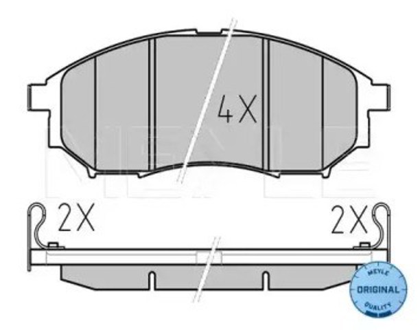 Klocki hamulcowe Renault Koleos