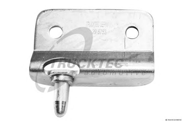 Zaczep zamka drzwi tylnych skrzydłowych prawy dolny 0253249 TRUCKTEC