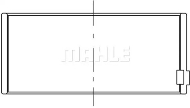 Tłok, komplet do jednego cylindru, STD 028PI00100000 MAHLE