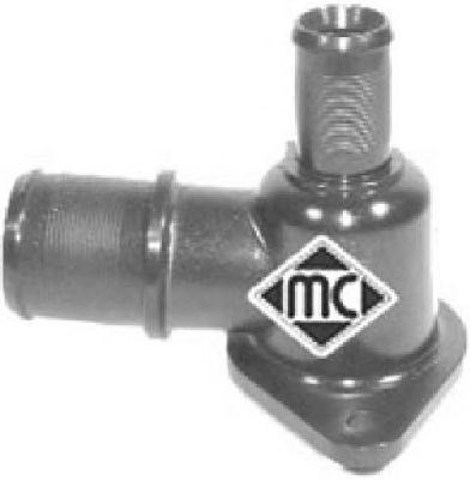 Kołnierz układu chłodzenia (trójnik) Peugeot 206 2A/C