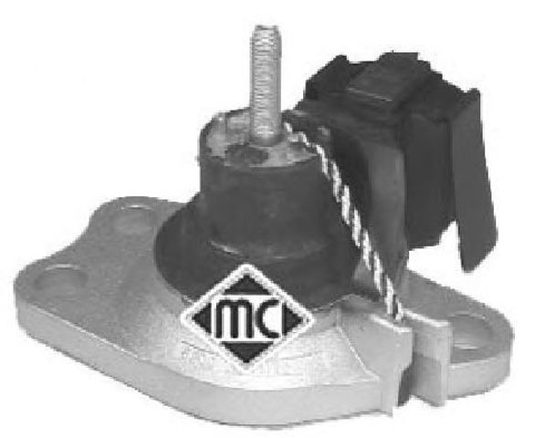 Poduszka (podpora) silnika prawa 04158 METALCAUCHO