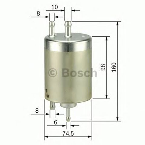 Filtr paliwa 0450915003 BOSCH