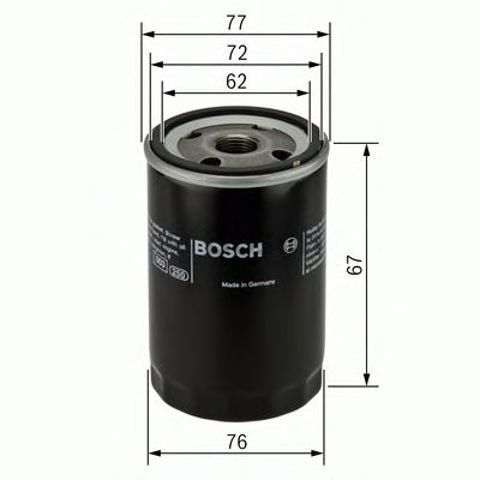 Filtr oleju 0451103300 BOSCH
