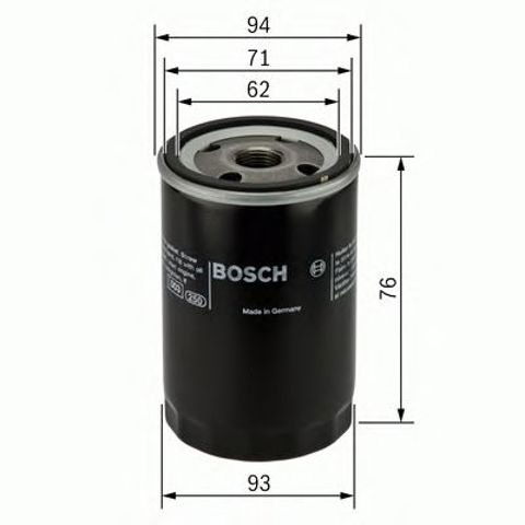 Filtr oleju 0451103341 BOSCH