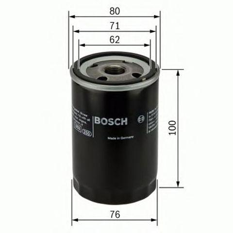 Filtr oleju 0451103367 BOSCH