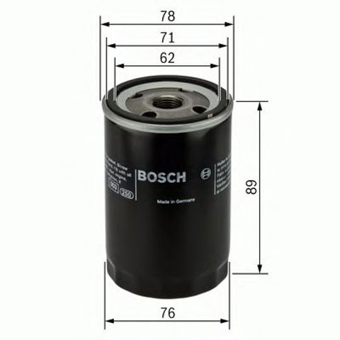 Filtr oleju 0451104026 BOSCH