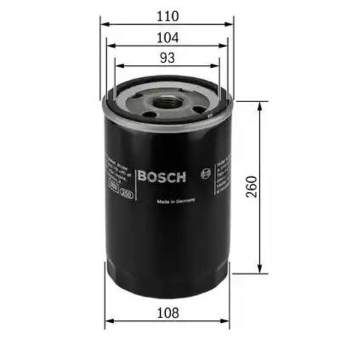 Filtr oleju 0451403001 BOSCH