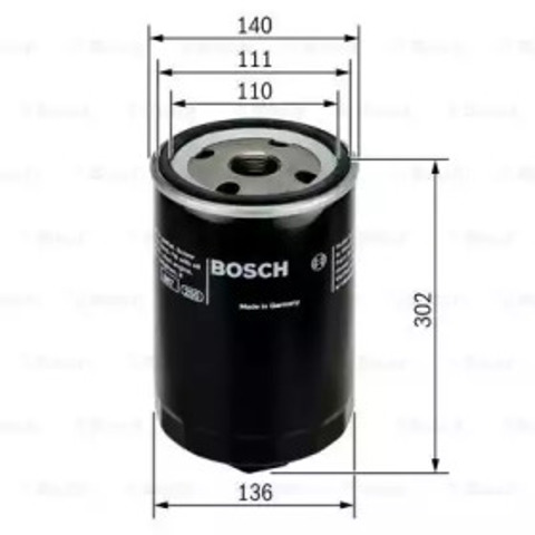 Filtr oleju 0451403208 BOSCH