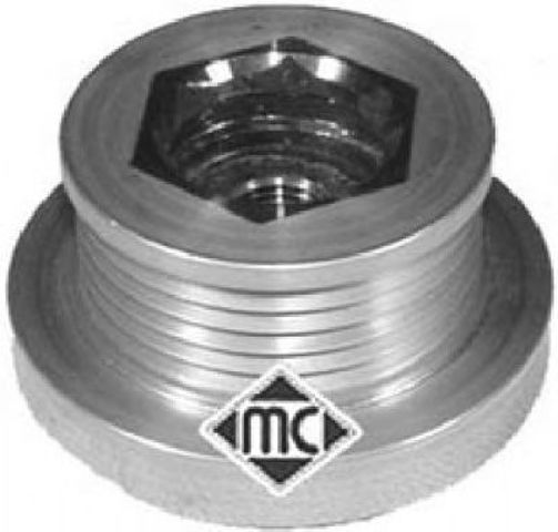 Koło pasowe alternatora 04728 METALCAUCHO