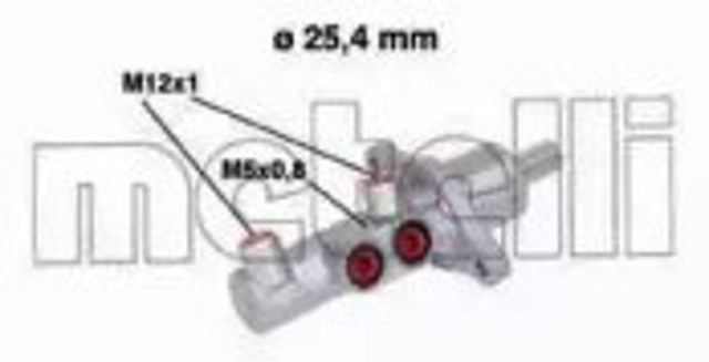 Cylinder hamulcowy Mazda 3
