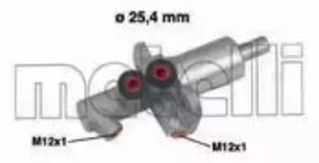 Główny cylinder hamulców 050546 METELLI
