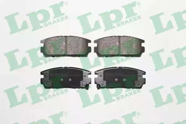 Okładziny (klocki) do hamulców tarczowych tylne 05P1323 LPR