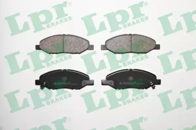 Klocki hamulcowe przednie tarczowe 05P1497 LPR