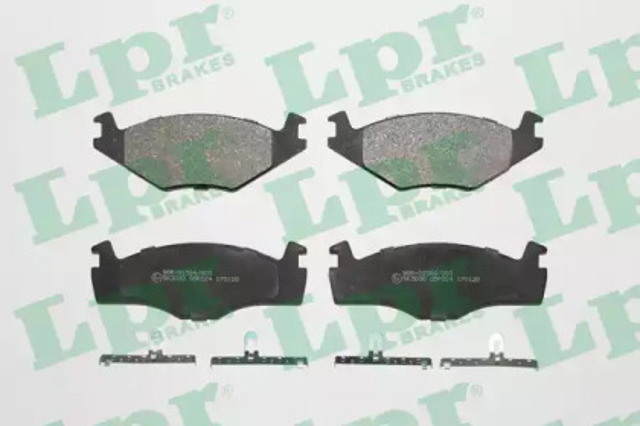 Klocki hamulcowe przednie tarczowe 05P224 LPR
