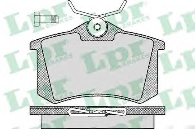 Klocki hamulcowe Renault Modus
