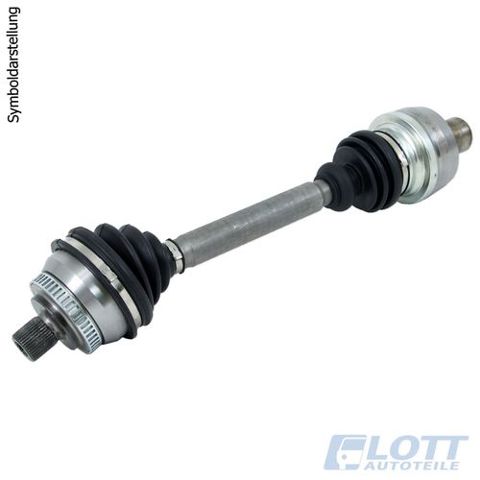 Półoś napędowa przednia lewa 07018 ZILBERMANN