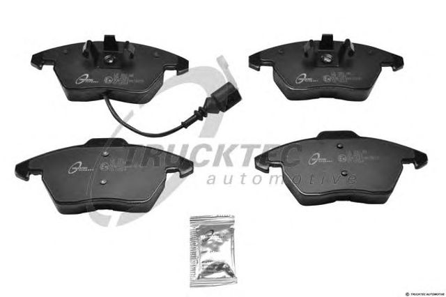 Klocki hamulcowe przednie tarczowe 0735137 TRUCKTEC