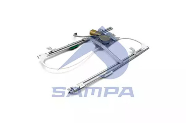 Mechanizm podnoszenia szyby drzwi przednich lewych 078293 SAMPA