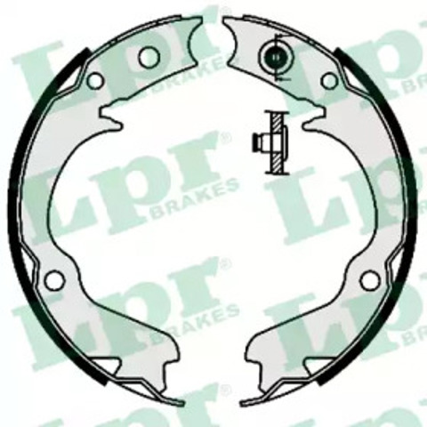 Klocki hamulca ręcznego 08360 LPR