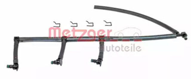 Rurka paliwa, zwrotna od wtryskiwaczy 0840038 METZGER