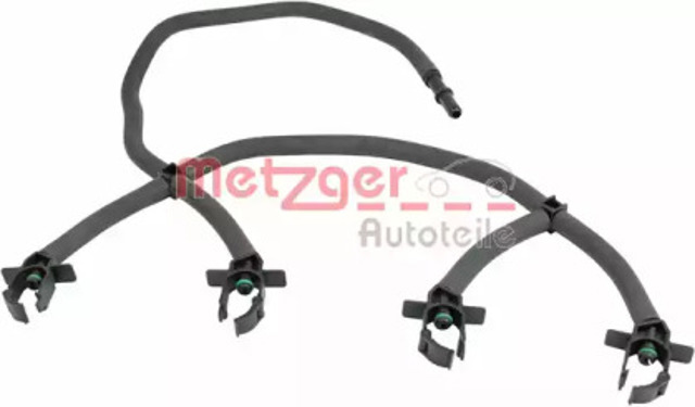 Rurka paliwa, zwrotna od wtryskiwaczy 0840067 METZGER