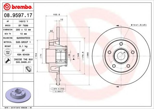 08959717 Brembo