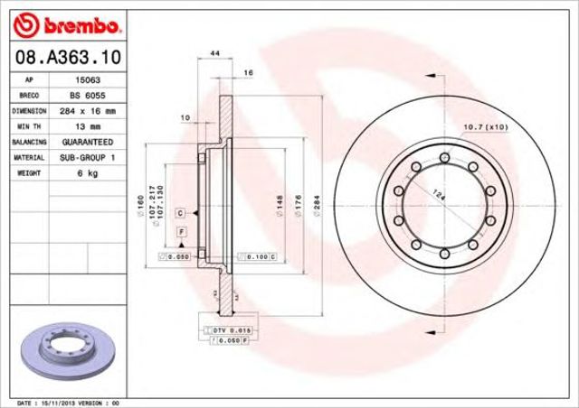 08A36310 Brembo
