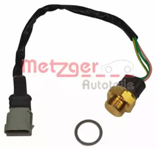 Czujnik temperatury płynu chłodzącego (włączenia wentylatora chłodnicy) 0915266 METZGER