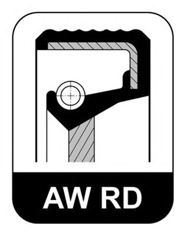 Uszczelniacz automatycznej/mechanicznej slrzyni biegów (wału wejściowego/sprzęgłowego) 091626 ELRING