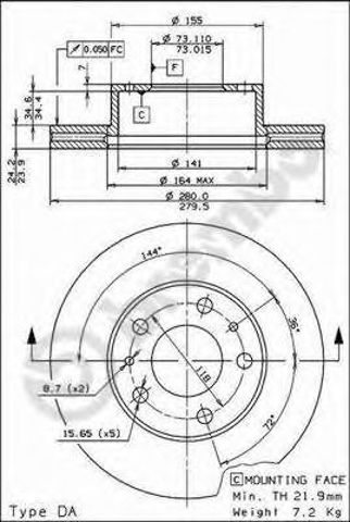 09590414 Brembo