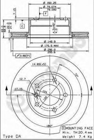 09692411 Brembo
