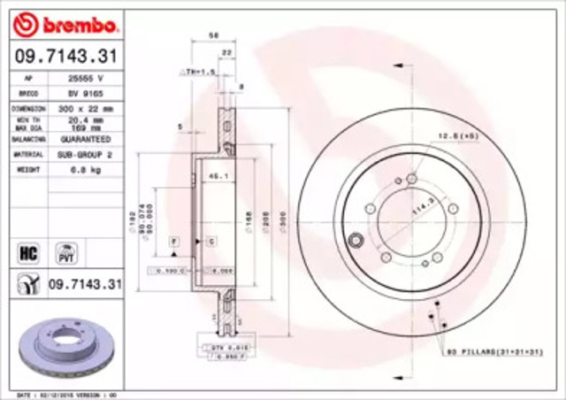 09714331 Brembo
