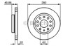 Tarcza hamulcowa przednia 0986479098 BOSCH