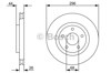 Tarcza hamulcowa przednia 0986479C04 BOSCH