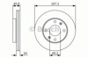 Tarcza hamulcowa przednia 0986479S03 BOSCH