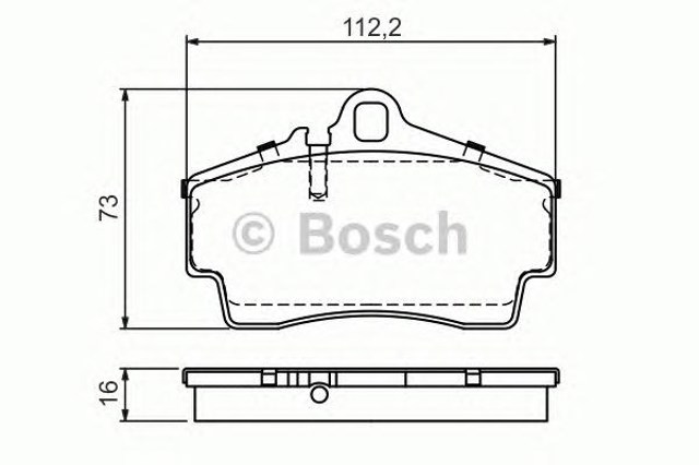 Klocki hamulcowe Porsche Boxster