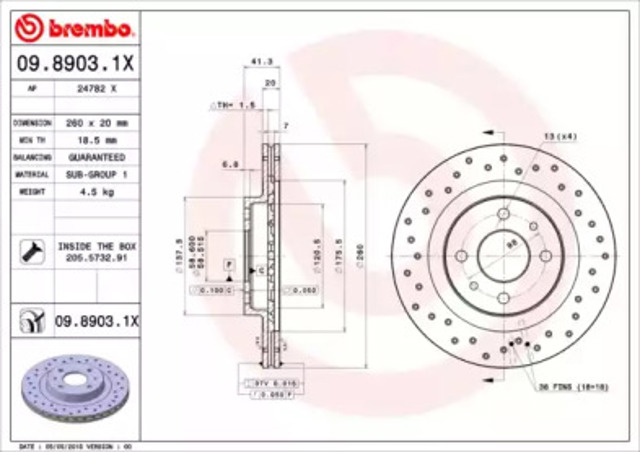 0989031X Brembo