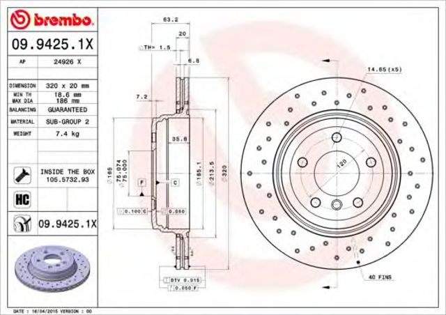 0994251X Brembo