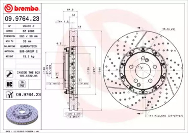 09976423 Brembo