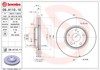 Tarcza hamulcowa przednia 09A11011 BREMBO