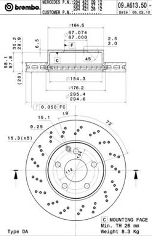 09A61351 Brembo