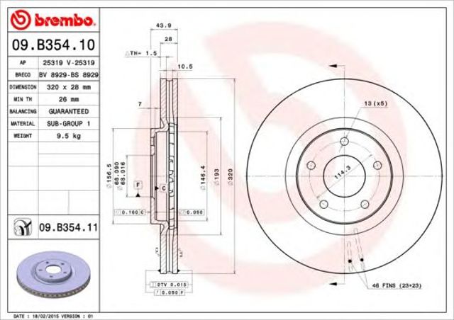 09B35410 Brembo