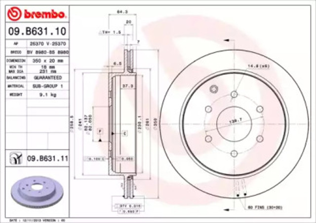 09B63111 Brembo