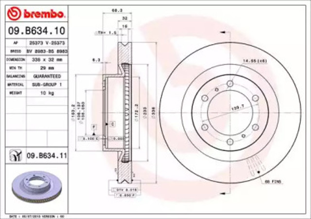 09B63411 Brembo