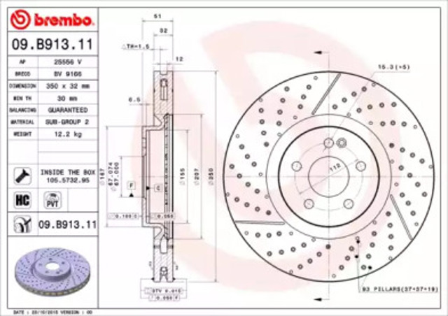 09B91311 Brembo