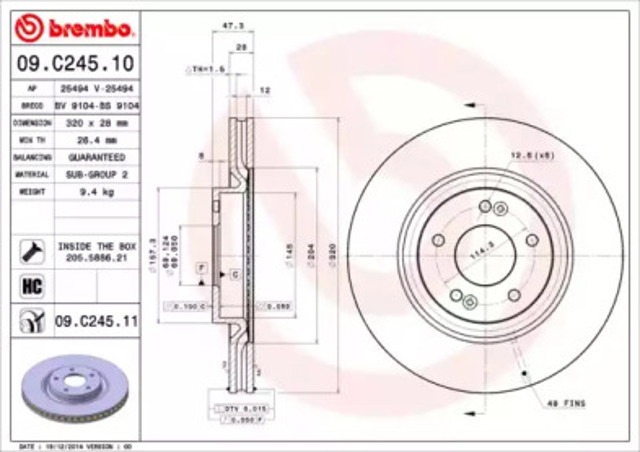 09C24511 Brembo