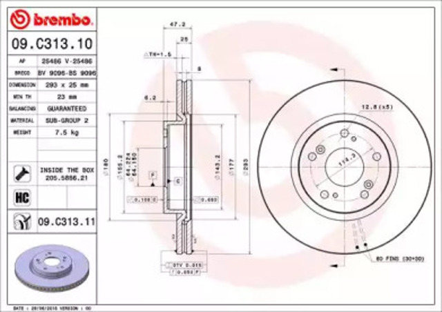 09C31311 Brembo